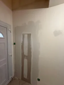 Rénovation entrée maison Octeville-sur-Mer 