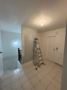 Rénovation sol et mur maison Octeville-sur-Mer 